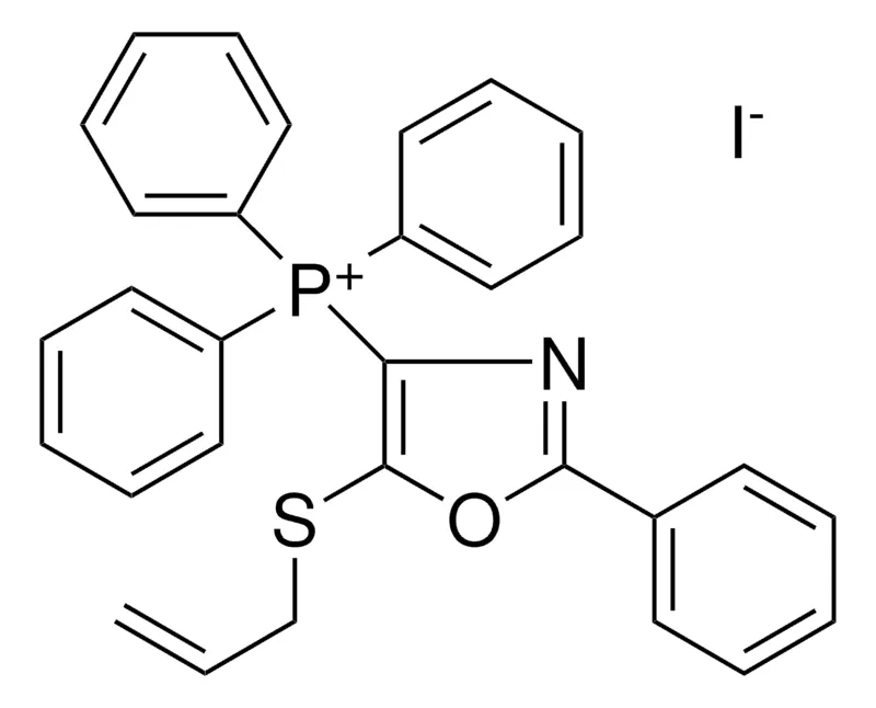 Sigma-Aldrich (5-ALLYLSULFANYL-2-PHENYL-OXAZOL-4-YL)-TRIPHENYL-PHOSPHONIUM, IODIDE,AldrichCPR