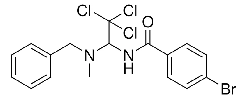 Sigma-Aldrich N-(1-(BENZYL-METHYL-AMINO)-2,2,2-TRICHLORO-ETHYL)-4-BROMO-BENZAMIDE，AldrichCPR