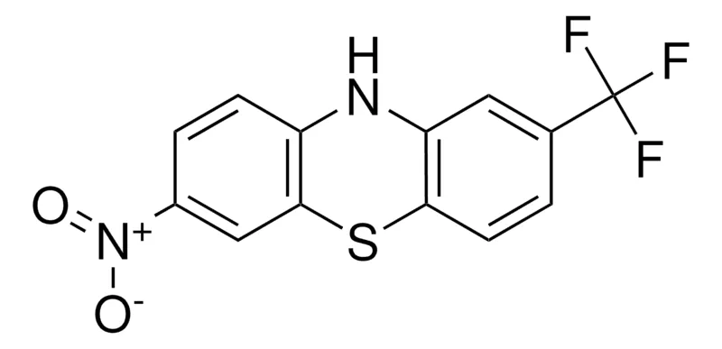 Sigma-Aldrich 7-NITRO-2-(TRIFLUOROMETHYL)-PHENOTHIAZINE,AldrichCPR
