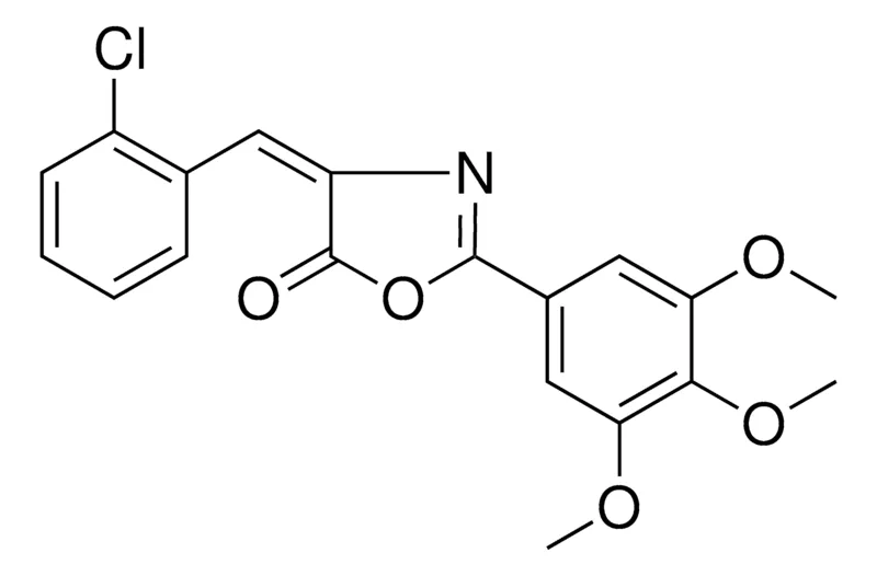 Sigma-Aldrich 4-(2-CHLOROBENZYLIDENE)-2-(3,4,5-TRIMETHOXYPHENYL)-2-OXAZOLIN-5-ONE,AldrichCPR