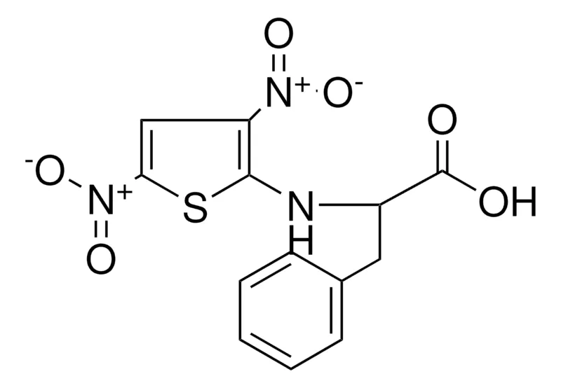 Sigma-Aldrich 2-(3,5-DINITRO-THIOPHEN-2-YLAMINO)-3-PHENYL-PROPIONIC ACID,AldrichCPR