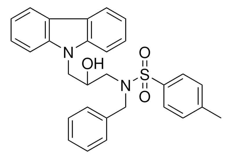 Sigma-Aldrich N-BENZYL-N-(3-(9H-CARBAZOL-9-YL)-2-HYDROXYPROPYL)-4-METHYLBENZENESULFONAMIDE,AldrichCPR
