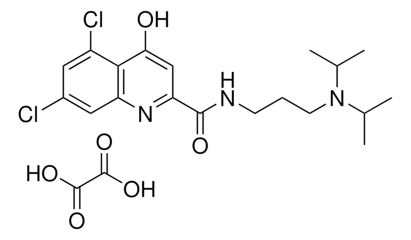 Sigma-Aldrich 5,7-DICHLORO-N-(3-(DIISOPROPYLAMINO)PR)-4-HYDROXY-2-QUINOLINECARBOXAMIDE OXALATE,AldrichCPR