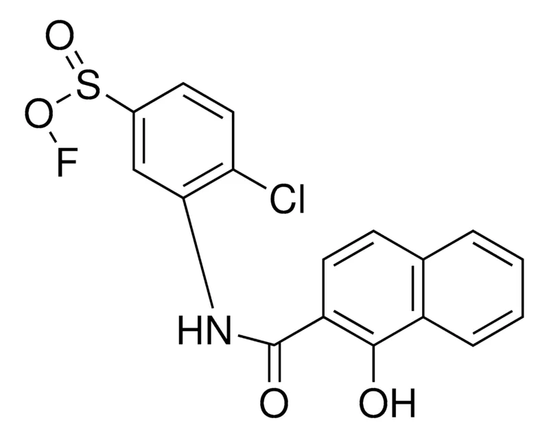 Sigma-Aldrich 2'-CHLORO-5'-FLUOROSULFONYL-1-HYDROXY-2-NAPHTHANILIDE,AldrichCPR