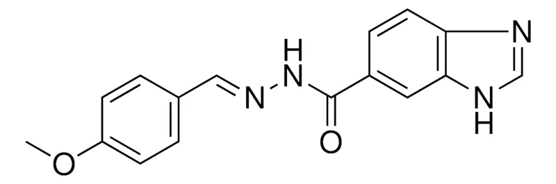 Sigma-Aldrich N'-(4-METHOXYBENZYLIDENE)-1H-BENZIMIDAZOLE-6-CARBOHYDRAZIDE,AldrichCPR