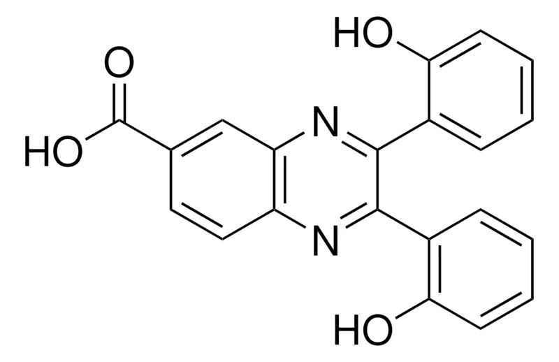 Sigma-Aldrich 2,3-BIS(2-HYDROXYPHENYL)-6-QUINOXALINECARBOXYLIC ACID,AldrichCPR