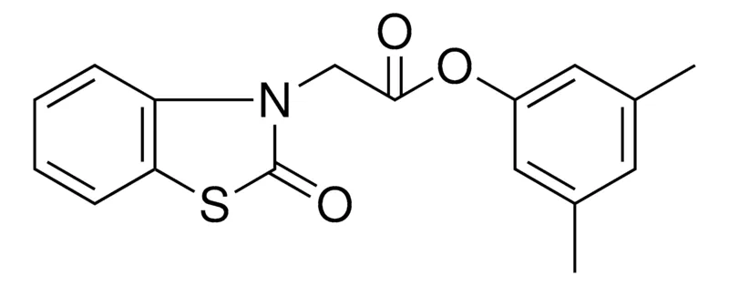 Sigma-Aldrich (2-OXO-BENZOTHIAZOL-3-YL)-ACETIC ACID 3,5-DIMETHYL-PHENYL ESTER,AldrichCPR
