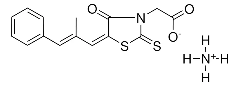 Sigma-Aldrich AMMONIUM (5-(2-METHYL-3-PHENYL-2-PROPENYLIDENE)-4-OXO-2-THIOXO-1,3-THIAZOLIDIN-3-YL)ACETATE,AldrichCPR