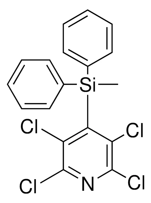 Sigma-Aldrich 4-((DIPHENYL)METHYLSILYL)-2,3,5,6-TETRACHLOROPYRIDINE,AldrichCPR