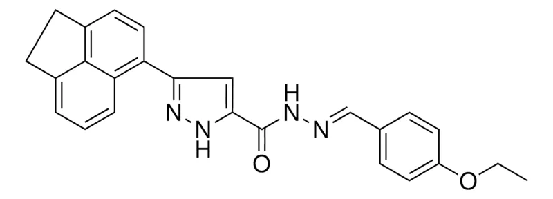 Sigma-Aldrich 5-ACENAPHTHEN-5-YL-2H-PYRAZOLE-3-CARBOXYLIC ACID (4-ETHOXY-BENZYLIDENE)HYDRAZIDE,AldrichCPR