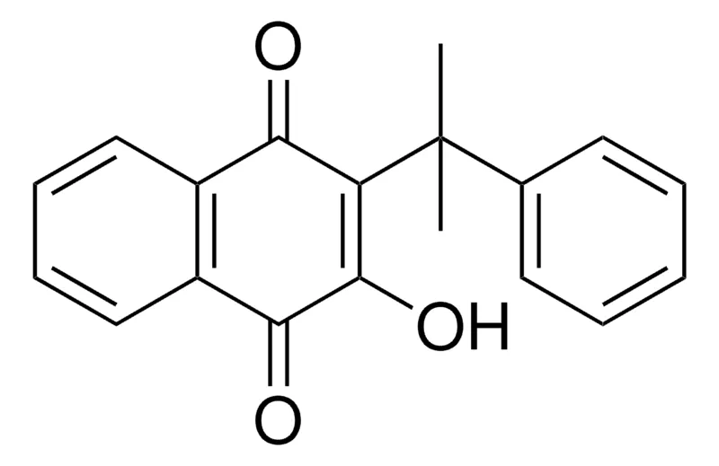 Sigma-Aldrich 2-HYDROXY-3-(1-METHYL-1-PHENYLETHYL)NAPHTHOQUINONE,AldrichCPR