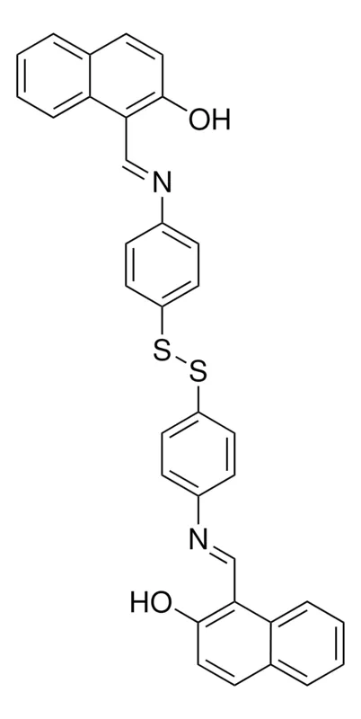 Sigma-Aldrich 4,4'-DITHIOBIS(N-(2-HYDROXY-1-NAPHTHYLMETHYLENE)ANILINE)，AldrichCPR