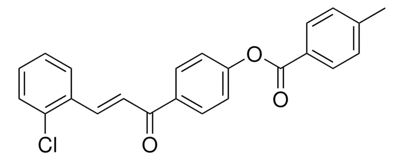 Sigma-Aldrich 4-METHYL-BENZOIC ACID 4-(3-(2-CHLORO-PHENYL)-ACRYLOYL)-PHENYL ESTER,AldrichCPR