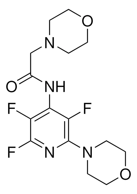 Sigma-Aldrich 2-MORPHOLIN-4-YL-N-(2,3,5-TRIFLUORO-6-MORPHOLIN-4-YL-PYRIDIN-4-YL)-ACETAMIDE,AldrichCPR