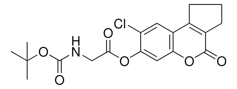 Sigma-Aldrich 8-CHLORO-4-OXO-1,2,3,4-TETRAHYDROCYCLOPENTA[C]CHROMEN-7-YL [(TERT-BUTOXYCARBONYL)AMINO]ACETATE，AldrichCPR
