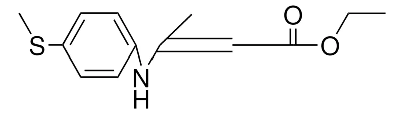 Sigma-Aldrich ETHYL 3-(4-(METHYLTHIO)ANILINO)CROTONATE,AldrichCPR