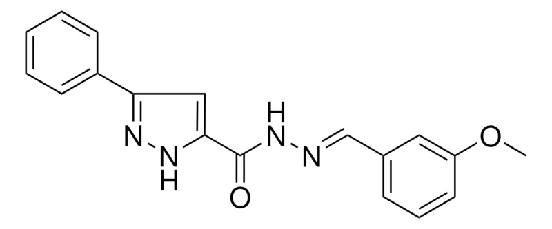 Sigma-Aldrich 5-PHENYL-2H-PYRAZOLE-3-CARBOXYLIC ACID (3-METHOXY-BENZYLIDENE)-HYDRAZIDE,AldrichCPR