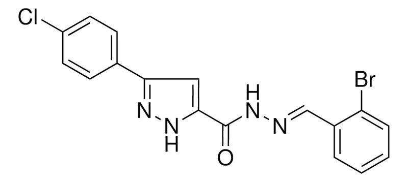 Sigma-Aldrich 5-(4-CL-PHENYL)-2H-PYRAZOLE-3-CARBOXYLIC ACID (2-BROMO-BENZYLIDENE)-HYDRAZIDE,AldrichCPR
