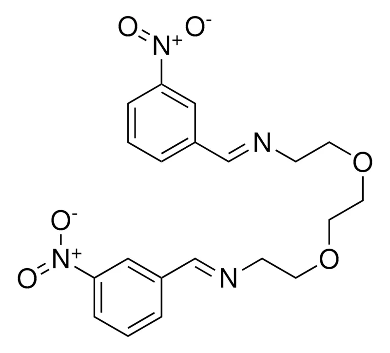 Sigma-Aldrich (3-NITRO-BENZYLIDENE)(2-(2-(2-((3-NITRO-BENZYLIDENE)AMINO)ETHOXY)ETHOXY)ET)AMINE,AldrichCPR