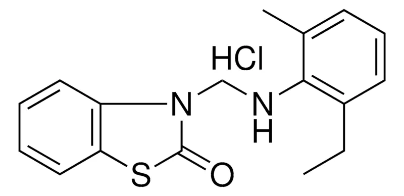 Sigma-Aldrich 3-((2-ETHYL-6-METHYL-PHENYLAMINO)-METHYL)-3H-BENZOTHIAZOL-2-ONE, HYDROCHLORIDE，AldrichCPR