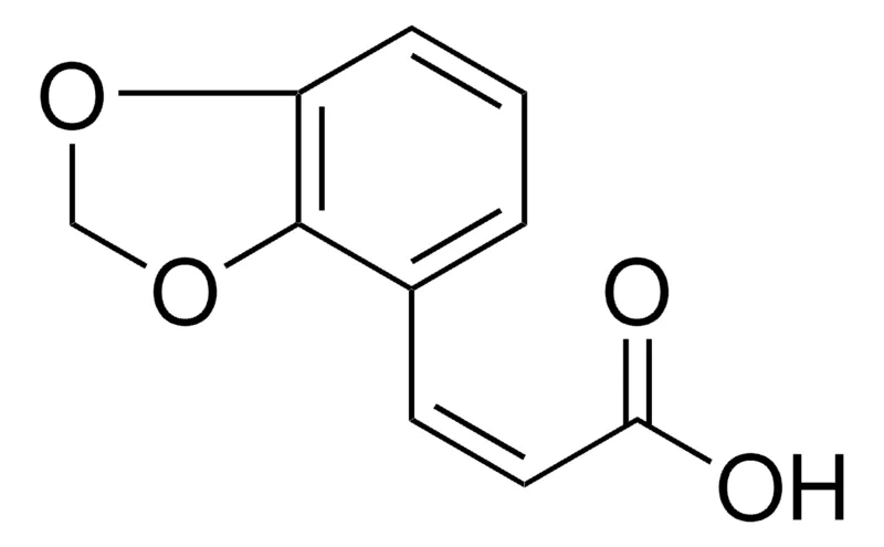 Sigma-Aldrich 3-(1,3-BENZODIOXOL-4-YL)-2-PROPENOIC ACID,AldrichCPR