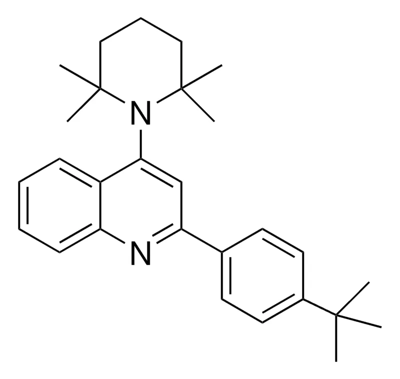 Sigma-Aldrich 2-(4-TERT-BUTYLPHENYL)-4-(2,2,6,6-TETRAMETHYL-1-PIPERIDINYL)QUINOLINE,AldrichCPR