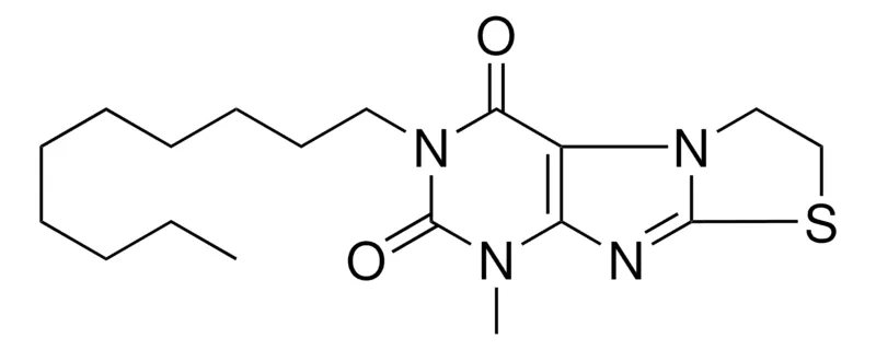 Sigma-Aldrich 3-DECYL-1-METHYL-6,7-DIHYDRO-1H-THIAZOLO(2,3-F)PURINE-2,4-DIONE,AldrichCPR