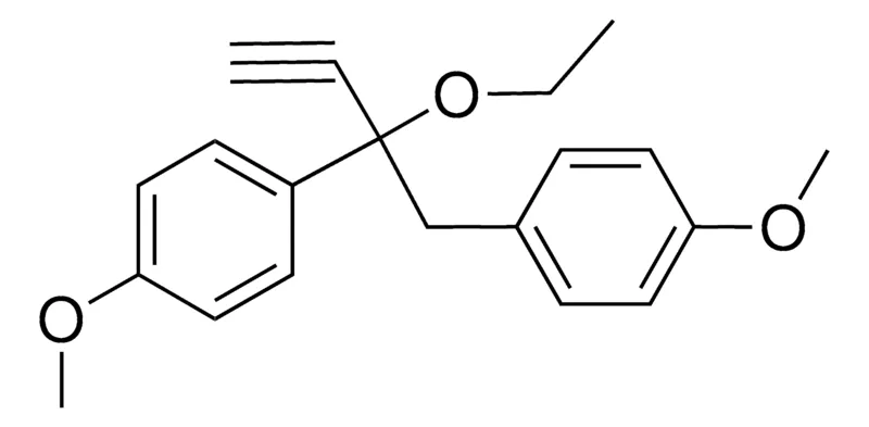 Sigma-Aldrich 1,2-BIS(4-METHOXYPHENYL)-2-ETHOXY-3-BUTYNE,AldrichCPR
