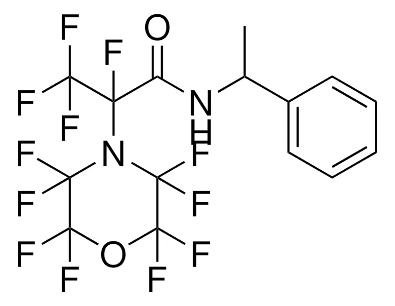 Sigma-Aldrich 2,3,3,3-TETRAFLUORO-2-(OCTAFLUORO-MORPHOLIN-4-YL)-N-(1-PH-ET)-PROPIONAMIDE,AldrichCPR