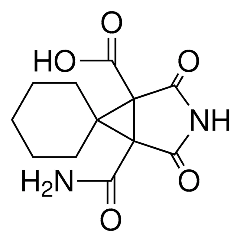 Sigma-Aldrich 2,4-DIOXOSPIRO(3-AZABICYCLO(3.1.0)HEXANE-6,1'-CYCLOHEXANE)-1,5-DICARBOXAMIC ACID,AldrichCPR