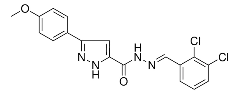 Sigma-Aldrich 5-(4-MEO-PH)-2H-PYRAZOLE-3-CARBOXYLIC ACID (2,3-DICHLORO-BENZYLIDENE)-HYDRAZIDE,AldrichCPR