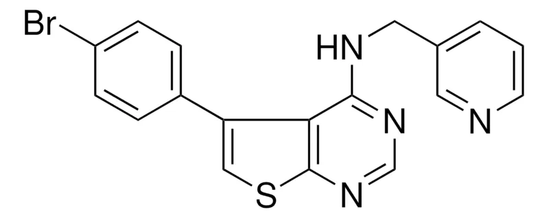 Sigma-Aldrich 5-(4-BROMOPHENYL)-N-(3-PYRIDINYLMETHYL)THIENO(2,3-D)PYRIMIDIN-4-AMINE,AldrichCPR