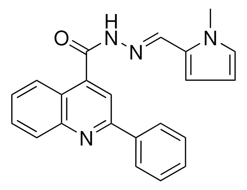 Sigma-Aldrich 2-PH-QUINOLINE-4-CARBOXYLIC ACID (1-METHYL-1H-PYRROL-2-YLMETHYLENE)-HYDRAZIDE,AldrichCPR