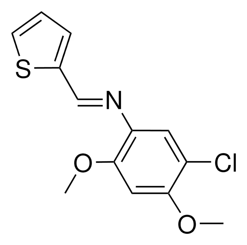 Sigma-Aldrich 5-CHLORO-2,4-DIMETHOXY-N-(2-THIENYLMETHYLENE)ANILINE，AldrichCPR