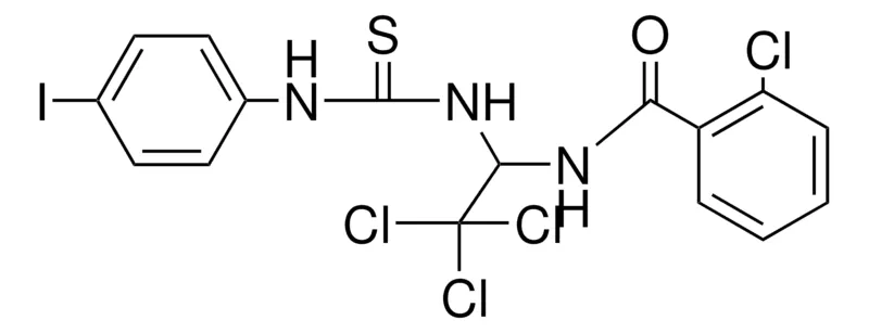 Sigma-Aldrich 2-CHLORO-N-(2,2,2-TRICHLORO-1-(3-(4-IODO-PHENYL)-THIOUREIDO)-ETHYL)-BENZAMIDE,AldrichCPR