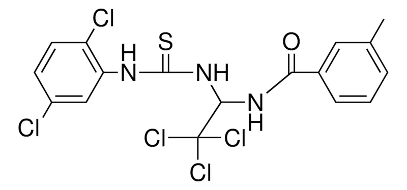 Sigma-Aldrich 3-ME-N-(2,2,2-TRICHLORO-1-(3-(2,5-DICHLORO-PHENYL)-THIOUREIDO)-ETHYL)-BENZAMIDE,AldrichCPR