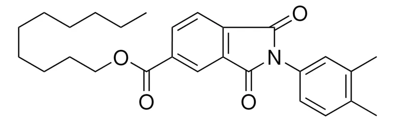 Sigma-Aldrich 2(3,4-DI-ME-PH)-1,3-DIOXO-2,3-DIHYDRO-1H-ISOINDOLE-5-CARBOXYLIC ACID DECYL ESTER,AldrichCPR
