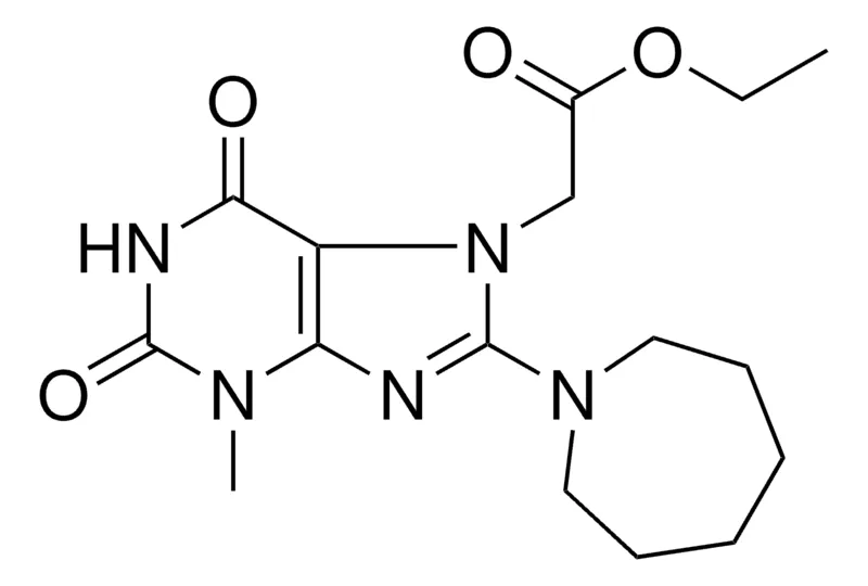 Sigma-Aldrich (8-AZEPAN-1-YL-3-ME-2,6-DIOXO-1,2,3,6-4H-PURIN-7-YL)-ACETIC ACID ETHYL ESTER,AldrichCPR