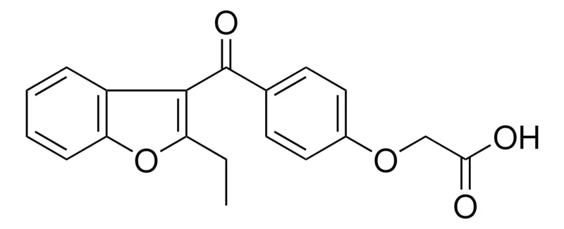 Sigma-Aldrich (4-((2-ETHYL-1-BENZOFURAN-3-YL)CARBONYL)PHENOXY)ACETIC ACID,AldrichCPR