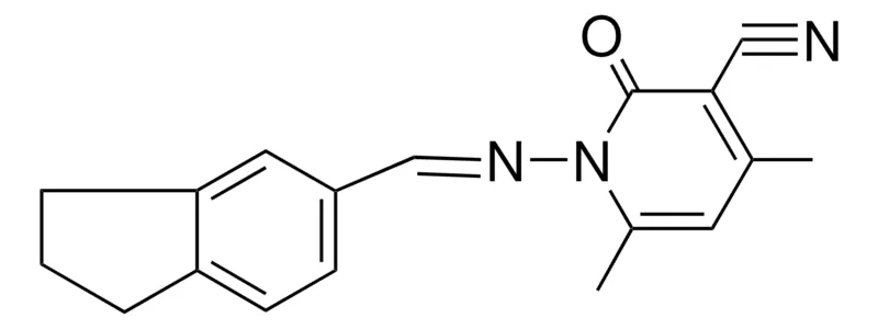 Sigma-Aldrich 1,2-DIHYDRO-4,6-DIMETHYL-1-(5-INDANYLMETHYLENEAMINO)-2-OXONICOTINONITRILE，AldrichCPR