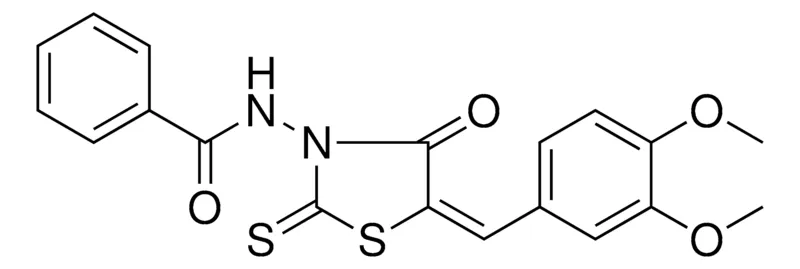 Sigma-Aldrich N-(5-(3,4-DIMETHOXY-BENZYLIDENE)-4-OXO-2-THIOXO-THIAZOLIDIN-3-YL)-BENZAMIDE，AldrichCPR