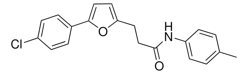 Sigma-Aldrich 3-(5-(4-CHLOROPHENYL)-2-FURYL)-N-(4-METHYLPHENYL)PROPANAMIDE,AldrichCPR