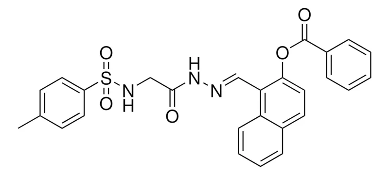 Sigma-Aldrich 1-(2-((((4-METHYLPHENYL)SULFONYL)AMINO)AC)CARBOHYDRAZONOYL)-2-NAPHTHYL BENZOATE,AldrichCPR