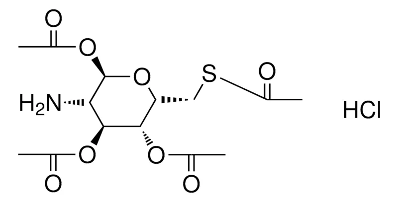 Sigma-Aldrich ACETIC ACID 2,5-DI-ACO-6-ACETYLSULFANYLMETHYL-3-AMINO-4H-PYRAN-4-YL ESTER, HCL,AldrichCPR