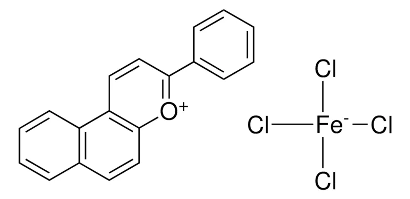 Sigma-Aldrich 3-PHENYLNAPHTHO(2,1-B)PYRYLIUM TETRACHLOROFERRATE,AldrichCPR