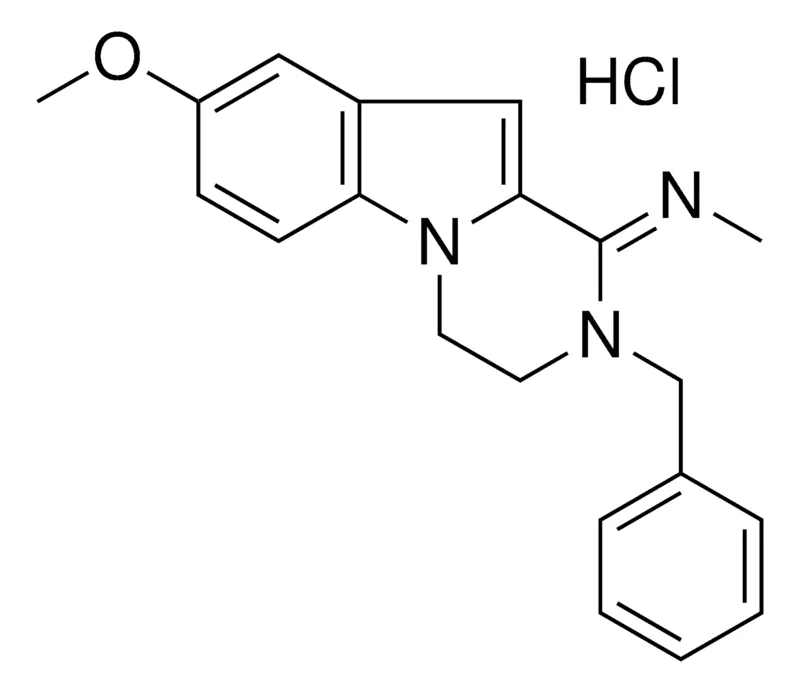 Sigma-Aldrich N-(2-BENZYL-8-MEO-3,4-DIHYDROPYRAZINO(1,2-A)INDOL-1(2H)-YLIDENE)METHANAMINE HCL，AldrichCPR