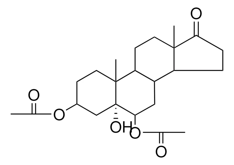 Sigma-Aldrich 5-HYDROXY-17-OXO-5-ALPHA-ANDROSTANE-3-BETA,6-BETA-DIYL DIACETATE,AldrichCPR