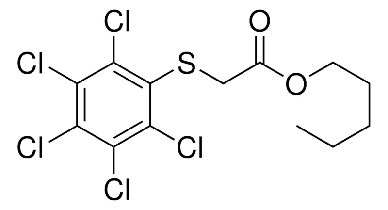 Sigma-Aldrich (2,3,4,5,6-PENTACHLORO-PHENYLSULFANYL)-ACETIC ACID PENTYL ESTER,AldrichCPR