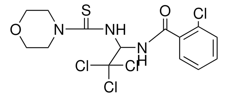 Sigma-Aldrich 2-CL-N-(2,2,2-TRICHLORO-1-((MORPHOLINE-4-CARBOTHIOYL)-AMINO)-ETHYL)-BENZAMIDE,AldrichCPR