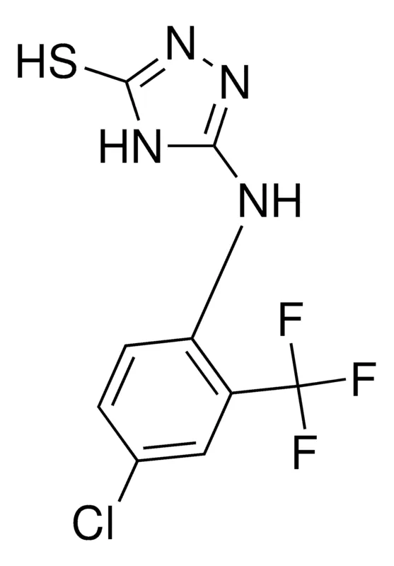 Sigma-Aldrich 3-(4-CHLORO-2-(TRIFLUOROMETHYL)ANILINO)-5-MERCAPTO-4H-1,2,4-TRIAZOLE,AldrichCPR
